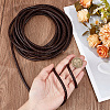 5M Braided Leather Cord with Core WL-BBC0001-01C-01-3