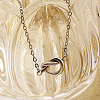 Non-Tarnish Stainless Steel Pendant Necklaces for Women KJ2332-2-2