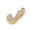 Brass Micro Pave Cubic Zirconia Pendants KK-A300-02G-J-2