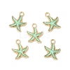 Alloy Enamel Pendants ENAM-YW0002-61B-2