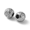 304 Stainless Steel Rhinestone European Beads STAS-A092-10G-P-2