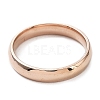 Ion Plating(IP) 304 Stainless Steel Flat Plain Band Rings STAS-I160-C-RG-2