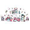 Christmas PVC Wall Stickers DIY-WH0228-901-1