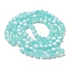 Crackle Glass Beads Strands GLAA-U001-8mm-02-3
