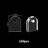 100Pcs Transparent Acrylic DIY Semicircle Shape Charms for Pen OACR-GA0001-29-2