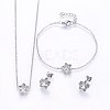 304 Stainless Steel Jewelry Sets SJEW-H137-26P-1