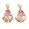 Glass Pendants KK-B125-06G-02-1
