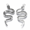Tibetan Style Alloy Big Pendants X-TIBEP-Q088-001AS-RS-1