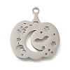 304 Stainless Steel Pendants STAS-R131-05P-1