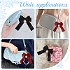 2Pcs 2 Colors Polyester Keychains KEYC-BBC0001-04B-6