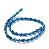 Natural White Jade Beads Strands X-G-L553-29A-3
