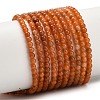 Natural Red Aventurine Beads Strands G-Z116-A24-3mm-2