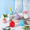  6Pcs 6 Colors Mini Ceramic Floral Vases for Home Decor DJEW-NB0001-23-5