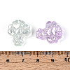UV Plating Transparent Acrylic Beads TACR-T029-28M-3