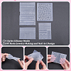 4Pcs 4 Styles Silicone Molds MRMJ-HY0001-43-4