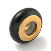 304 Stainless Steel Enamel European Beads STAS-U005-01D-G-1