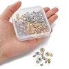 142Pcs 8 Style Brass & Silicone Earring Nuts KK-YW0001-43-5