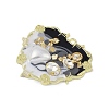 Rack Plating Alloy Enamel Pendants FIND-I038-16A-2