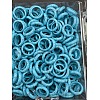 Synthetic Turquoise Finger Rings WG8089A-13-1