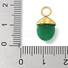 Natural Green Onyx Agate(Dyed & Heated) Pendants STAS-L277-07G-05-3