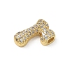 Brass Micro Pave Cubic Zirconia Pendants KK-A300-02G-R-2