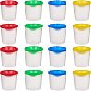 Children's No Spill Plastic Paint Cups AJEW-NB0001-73-1