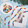 5 Strands Synthetic Turquoise Beads Strands TURQ-ME0001-03-5