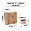 Olycraft Wooden Stamps AJEW-OC0001-64-6