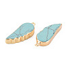 Synthetic Turquoise Pendants G-N326-127-A01-3