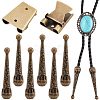 3Pcs Iron Bolo Tie Slide Clasps FIND-ANB0003-18AB-1