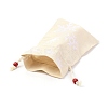 Christmas Theme Cotton Fabric Cloth Bag ABAG-H104-A05-3