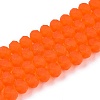 Transparent Glass Beads Strands EGLA-A044-T8mm-MD25-1