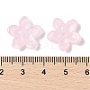Transparent Spray Paint Glass Beads X-GLAA-Z011-07-3