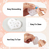 6Pcs 6 Styles DIY Flower & Animal & Heart Shape Nail Art Ornament Silicone Molds DIY-TA0004-22-13