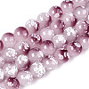 Baking Paint Glass Beads X1-DGLA-N015-10mm-05-1