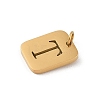 304 Stainless Steel Charms STAS-R001-01G-T-2