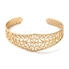 304 Stainless Steel Cuff Bangles for Women BJEW-K263-05G-14-2