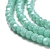 Electroplate Opaque Glass Beads Strands LS-EGLA-A035-P3mm-A14-3