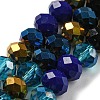 Glass Beads Strands EGLA-A034-M8mm-36-2