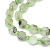 Natural Prehnite Beads Strands G-O201B-19-1