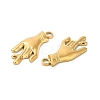 Ion Plating(IP) 304 Stainless Steel Pendants STAS-L268-041G-3
