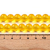 Transparent Glass Beads Strands GLAA-T032-T10mm-24-3