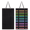 Soft Felt & Wood Wall-Mounted  Display Bags ODIS-WH0330-001B-1