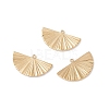 Ion Plating(IP) 304 Stainless Steel Pendants X-STAS-H168-27G-3