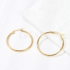 201 Stainless Steel Hoop Earrings EJEW-I245-20F-3