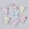 Printed Transparent Acrylic Beads TACR-T029-10M-2