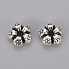 Tibetan Silver Spacer Beads X-AC0752-2