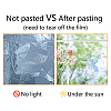 16 Sheets Waterproof PVC Colored Laser Stained Window Film Static Stickers DIY-WH0314-084-8