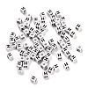 Opaque Acrylic Beads OACR-S076-01H-1