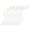 6Pcs Iron Cable Chains Necklaces for Women MAK-YW0001-05-1